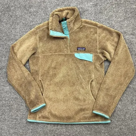 Patagonia Pullover Womens Small Fleece Polartec Thermal Pro Snap Neck Outdoors - Picture 1 of 11